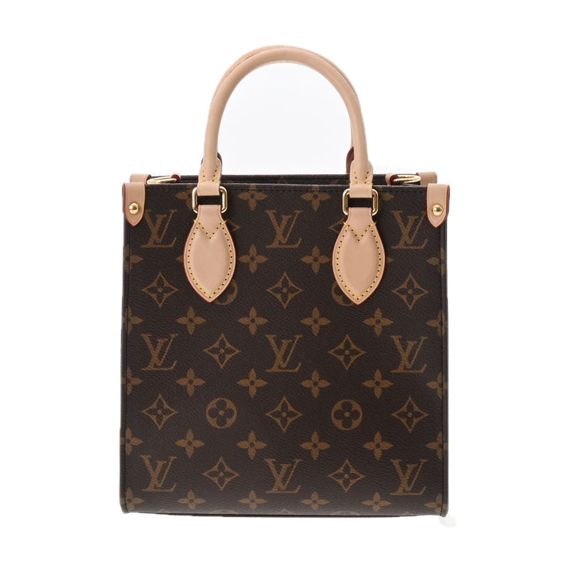 LOUIS VUITTON ルイヴィトン モノグラム サックプラ BB ブラウン M46265 レディース モノグラムキャンバス 2WAYバッグ 未使用 銀蔵