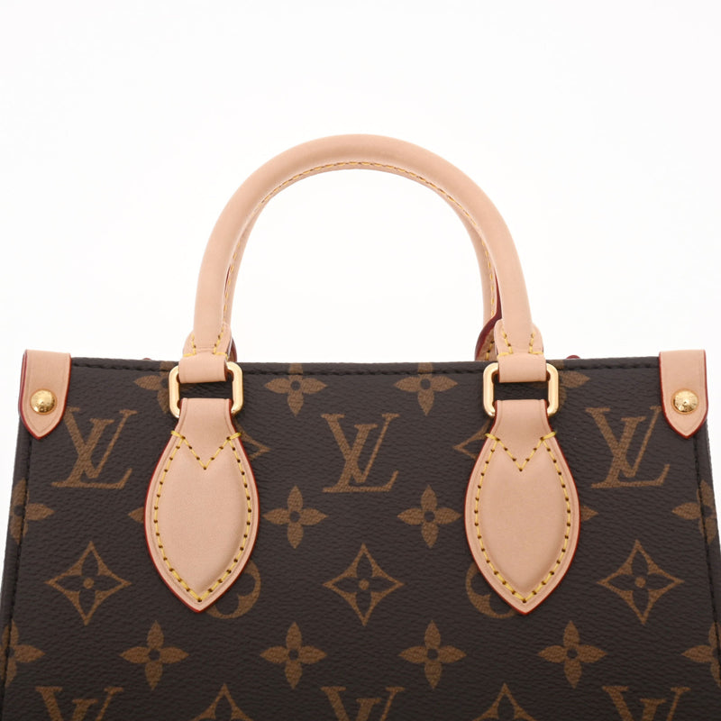 LOUIS VUITTON ルイヴィトン モノグラム サックプラ BB ブラウン M46265 レディース モノグラムキャンバス 2WAYバッグ 未使用 銀蔵