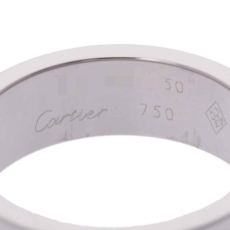 CARTIER カルティエ ラブリング #50 10号 レディース K18ホワイトゴールド リング・指輪 Aランク 中古 銀蔵