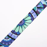 HERMES エルメス ツイリー ROSE DE COMPAS ブルー/グリーン レディース シルク100％ スカーフ ABランク 中古 銀蔵