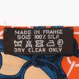 HERMES エルメス ツイリー オレンジ レディース シルク100％ スカーフ ABランク 中古 銀蔵