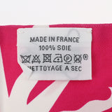 HERMES エルメス ツイリー ASTROLOGIE A POIS 新タグ ボルドー/ピンク レディース シルク100％ スカーフ ABランク 中古 銀蔵