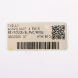 HERMES エルメス ツイリー ASTROLOGIE A POIS 新タグ ボルドー/ピンク レディース シルク100％ スカーフ ABランク 中古 銀蔵