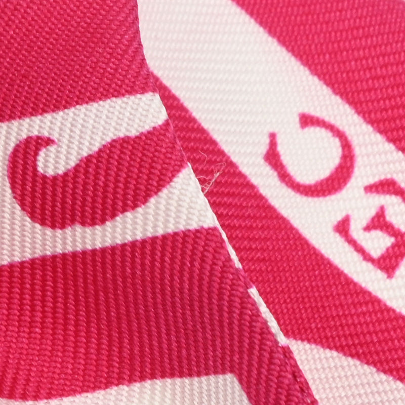 HERMES エルメス ツイリー ASTROLOGIE A POIS 新タグ ボルドー/ピンク レディース シルク100％ スカーフ ABランク 中古 銀蔵