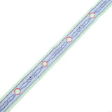 HERMES エルメス ツイリー MAILLONS 新タグ ブルー/グリーン レディース シルク100％ スカーフ ABランク 中古 銀蔵