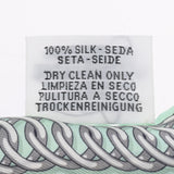 HERMES エルメス ツイリー MAILLONS 新タグ ブルー/グリーン レディース シルク100％ スカーフ ABランク 中古 銀蔵