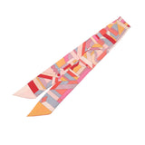 HERMES エルメス ツイリー マルチカラー レディース シルク100％ スカーフ ABランク 中古 銀蔵