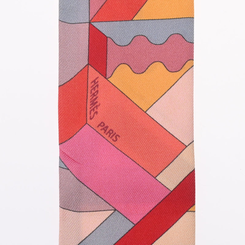 HERMES エルメス ツイリー マルチカラー レディース シルク100％ スカーフ ABランク 中古 銀蔵