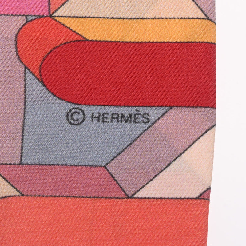 HERMES エルメス ツイリー マルチカラー レディース シルク100％ スカーフ ABランク 中古 銀蔵