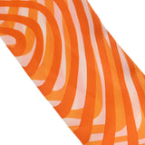 HERMES エルメス ツイリー オレンジ/白 レディース シルク100％ スカーフ Aランク 中古 銀蔵