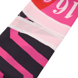 HERMES エルメス ツイリー JEU DE SOIE 新タグ ピンク/黒 レディース シルク100％ スカーフ ABランク 中古 銀蔵