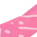 HERMES エルメス ツイリー JEU DE SOIE 新タグ ピンク/黒 レディース シルク100％ スカーフ ABランク 中古 銀蔵