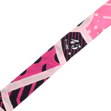 HERMES エルメス ツイリー JEU DE SOIE 新タグ ピンク/黒 レディース シルク100％ スカーフ ABランク 中古 銀蔵