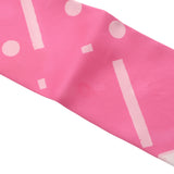 HERMES エルメス ツイリー JEU DE SOIE 新タグ ピンク/黒 レディース シルク100％ スカーフ ABランク 中古 銀蔵