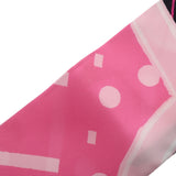 HERMES エルメス ツイリー JEU DE SOIE 新タグ ピンク/黒 レディース シルク100％ スカーフ ABランク 中古 銀蔵