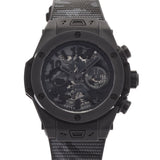 HUBLOT ウブロ ビッグバン オールブラック カモ ヨウジヤマモト 100本限定 411.CI.0110.RX.YOY20 メンズ セラミック/ラバー 腕時計 自動巻き スケルトン文字盤 Aランク 中古 銀蔵