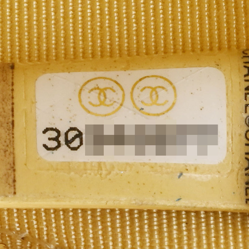 シャネルジップコインパース バッグチャーム イエロー ゴールド金具 レディース キャビアスキン コインケース AP2083 CHANEL 中古 ...