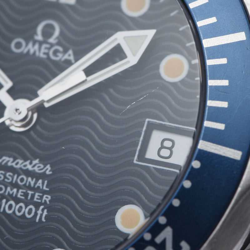 OMEGA オメガ シーマスター プロフェッショナル 2551.80 メンズ SS 腕時計 自動巻き ブルー文字盤 Aランク 中古 銀蔵
