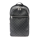 LOUIS VUITTON ルイヴィトン ダミエ グラフィット ミカエル バックパック 黒/グレー N58024 メンズ ダミエグラフィットキャンバス リュック・デイパック ABランク 中古 銀蔵