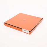 HERMES エルメス H柄 ハンドタオル レッド レディース コットン100％ タオル Aランク 中古 銀蔵