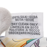 HERMES エルメス ツイリー CLIQUETIS ブラック/ローズ/ミント レディース シルク100％ スカーフ Aランク 中古 銀蔵