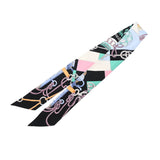 HERMES エルメス ツイリー CLIQUETIS ブラック/ローズ/ミント レディース シルク100％ スカーフ Aランク 中古 銀蔵