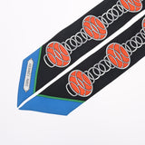 HERMES エルメス ツイリー LIFT PROFILE ブラック/コバルト/バーミリオン レディース シルク100％ スカーフ Aランク 中古 銀蔵