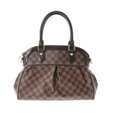 LOUIS VUITTON ルイヴィトン ダミエ トレヴィPM ブラウン N51997 レディース ダミエキャンバス 2WAYバッグ ABランク 中古 銀蔵