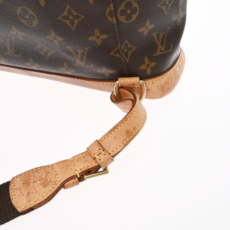 LOUIS VUITTON ルイヴィトン モノグラム モンスリ GM ブラウン M51135 レディース モノグラムキャンバス リュック・デイパック Bランク 中古 銀蔵