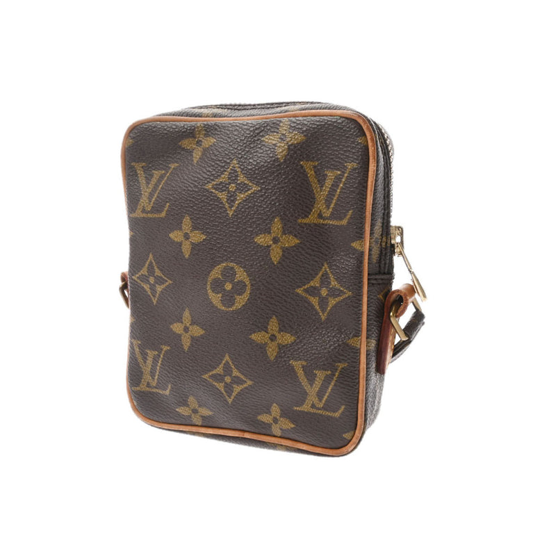 LOUIS VUITTON ルイヴィトン モノグラム ミニダヌーブ ブラウン M45268 レディース モノグラムキャンバス ショルダーバッグ Bランク 中古 銀蔵