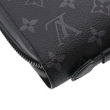 LOUIS VUITTON ルイヴィトン モノグラム エクリプス ジッピー XL 黒/グレー M61698 メンズ モノグラムエクリプスキャンバス 長財布 Aランク 中古 銀蔵