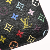 LOUIS VUITTON ルイヴィトン マルチカラー ポシェットクレ ノワール/グルナード M93735 レディース モノグラムマルチカラー コインケース Aランク 中古 銀蔵