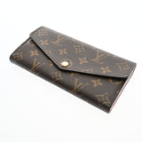 LOUIS VUITTON ルイヴィトン モノグラム ポルトフォイユサラ ローズバレリーヌ M62235 レディース モノグラムキャンバス 長財布 ABランク 中古 銀蔵