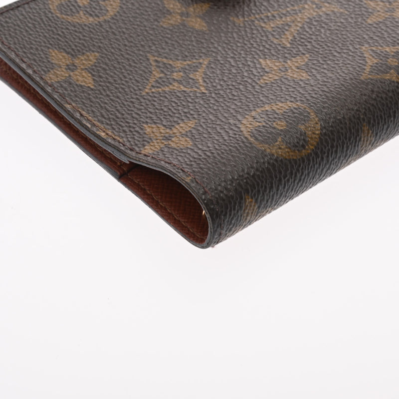 LOUIS VUITTON ルイヴィトン モノグラム アジェンダ PM ブラウン R20005 レディース モノグラムキャンバス 手帳カバー Bランク 中古 銀蔵