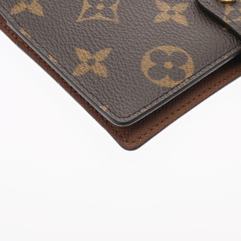 LOUIS VUITTON ルイヴィトン モノグラム アジェンダ PM イニシャル入り ブラウン R20005 レディース モノグラムキャンバス 手帳カバー Aランク 中古 銀蔵