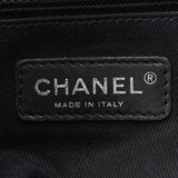 CHANEL シャネル ドーヴィルトート グレー シルバー金具 レディース キャンバス 2WAYバッグ Bランク 中古 銀蔵