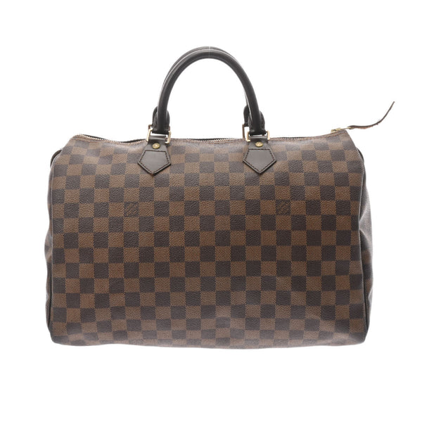 LOUIS VUITTON ルイヴィトン ダミエ スピーディ35 ブラウン N41523 レディース ダミエキャンバス ハンドバッグ ABランク 中古 銀蔵