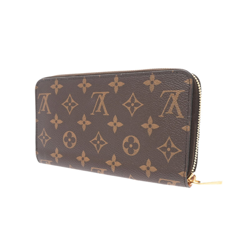 LOUIS VUITTON ルイヴィトン モノグラム ジッピーウォレット ローズバレリーヌ M41894 レディース モノグラムキャンバス 長財布 Aランク 中古 銀蔵