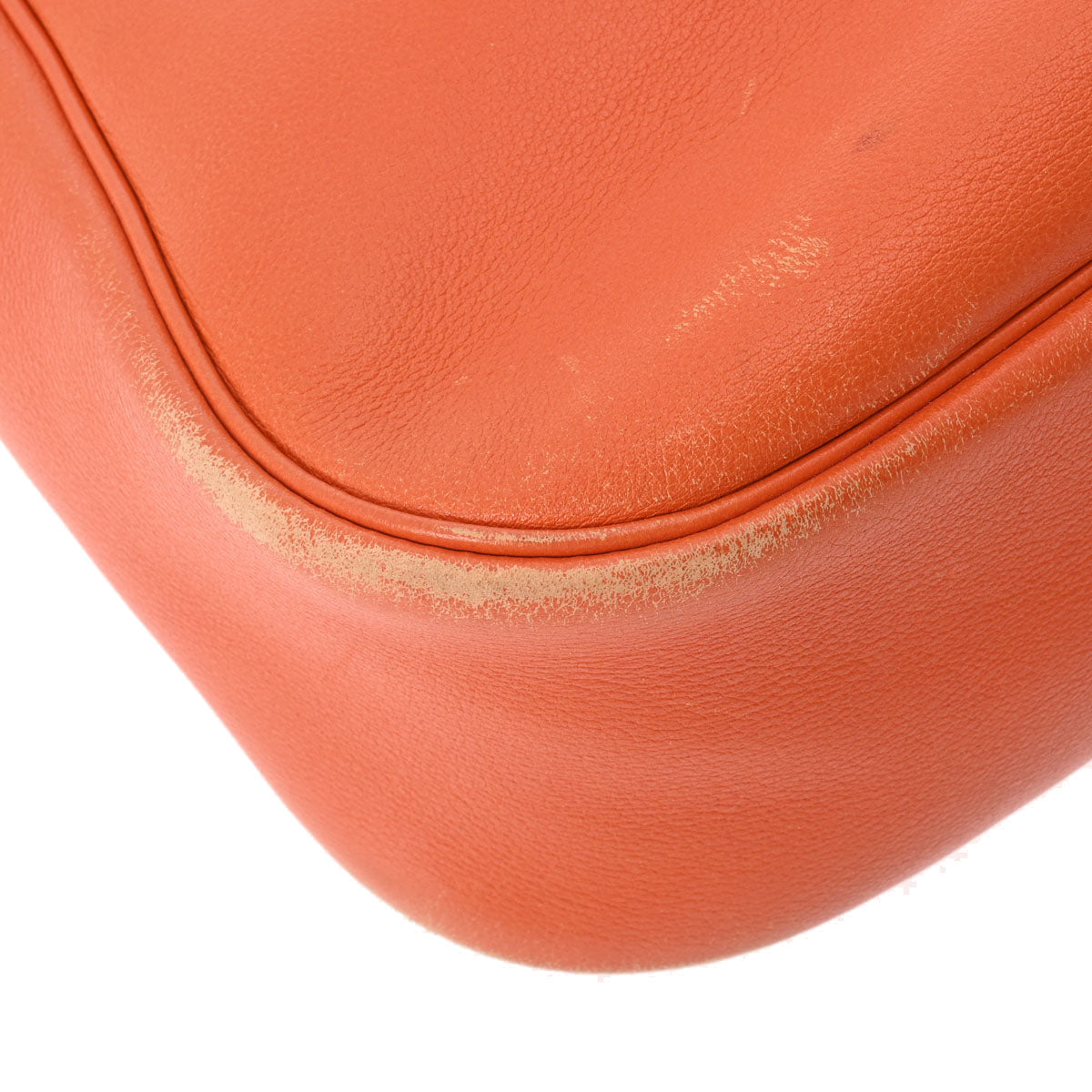 HERMES クリスティーヌ ショルダーバッグ ◻︎B刻印 オレンジ エルメスクリスティーヌ オレンジ パラジウム金具 ○X刻印(1994年頃