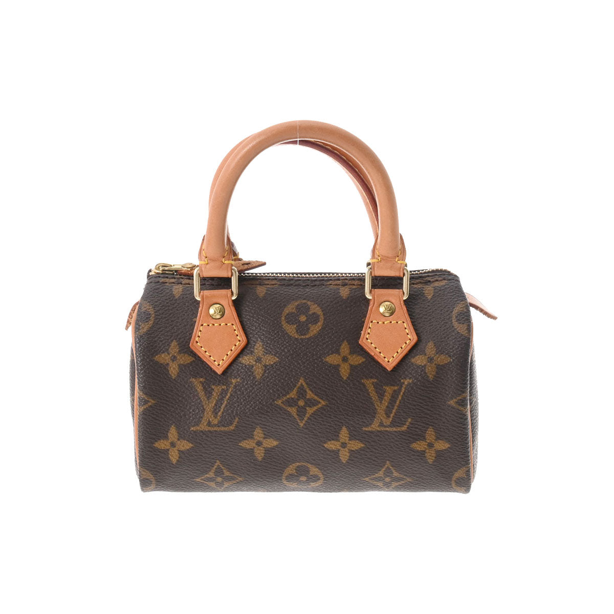 LOUIS VUITTON ルイヴィトン モノグラム ミニスピーディ ブラウン 