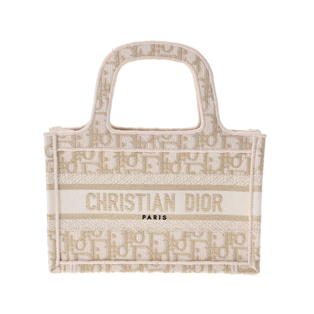 Dior ディオール ブックトートオブリークミニ グレー系 グレー 