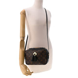 LOUIS VUITTON ルイヴィトン モノグラム サントンジュ ノワール M43555 レディース モノグラムキャンバス ショルダーバッグ 新同 中古 銀蔵
