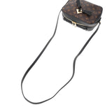 LOUIS VUITTON ルイヴィトン モノグラム サントンジュ ノワール M43555 レディース モノグラムキャンバス ショルダーバッグ 新同 中古 銀蔵