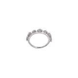 Ponte Vecchio ポンテヴェキオ ダイヤ0.45ct  4号 レディース K18ホワイトゴールド リング・指輪 Aランク 中古 銀蔵