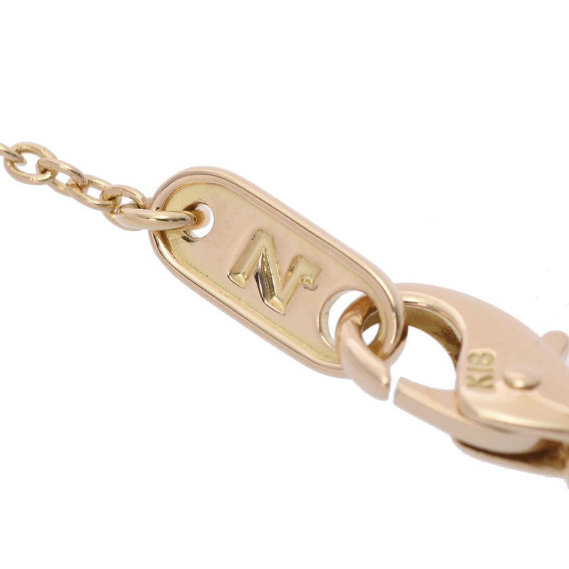 NINA RICCI ニナリッチ エメラルド0.59ct ネックレス レディース K18イエローゴールド ネックレス Aランク 中古 銀蔵