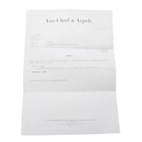 VAN CLEEF & ARPELS ヴァンクリーフ＆アーペル ヴィンテージ アルハンブラ VCARD21600 レディース WG/サテン 腕時計 クオーツ シェル文字盤 Aランク 中古 銀蔵