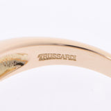 TRUSSARDI トラサルディ 色石0.08ct 11号 レディース K18イエローゴールド リング・指輪 Aランク 中古 銀蔵