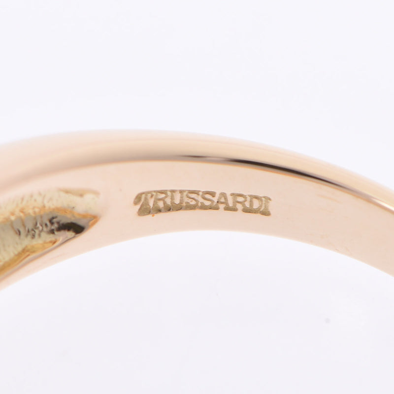 トラサルディ色石0.08ct レディース K18イエローゴールド リング・指輪 11号 TRUSSARDI 中古 – 銀蔵オンライン