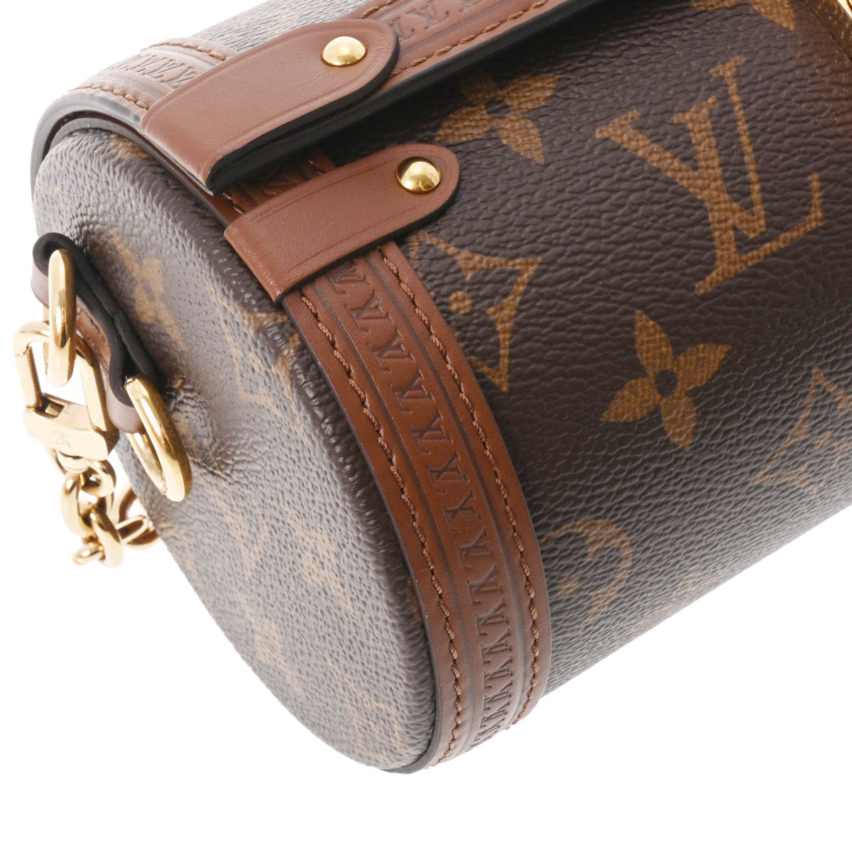 ルイヴィトンパピヨントランク 2WAY 14145 ブラウン レディース モノグラムキャンバス ハンドバッグ M57835 LOUIS VUITTON  中古 – 銀蔵オンライン