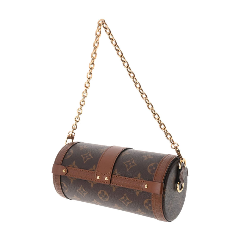 ルイヴィトンパピヨントランク 2WAY 14145 ブラウン レディース モノグラムキャンバス ハンドバッグ M57835 LOUIS VUITTON  中古 – 銀蔵オンライン